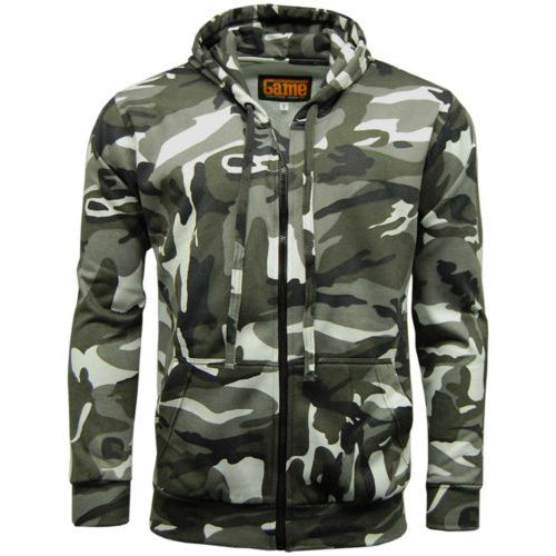 Game Camouflage Zip Hoodie-13