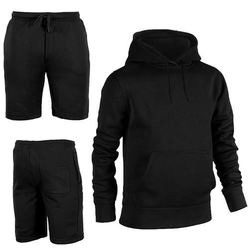 Mens Shorts with Hoodie Set-2