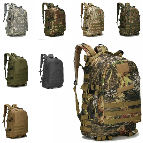 40L 3D Bag - Molle Tactical Backpack-8
