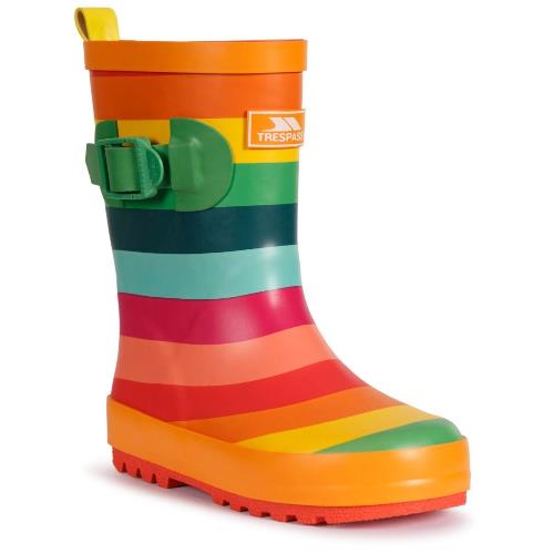 Unisex Kids Trespass Puddle Wellies-3