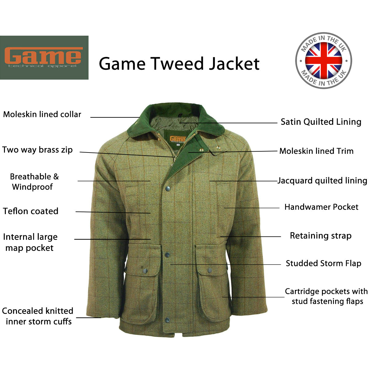 Men's Game Tweed Jacket-1