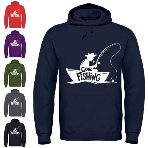 "Gone Fishing" Hoodie-0