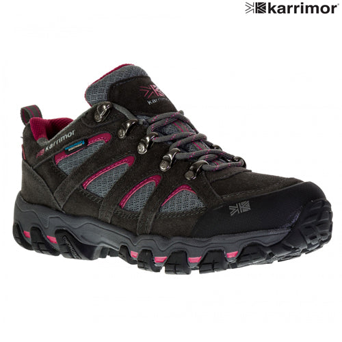 Ladies Karrimor Bodmin V Weathertite Low Rise Waterproof Hiking Shoes-2