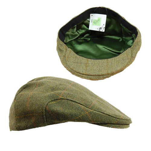 Tweed Flat Cap-0
