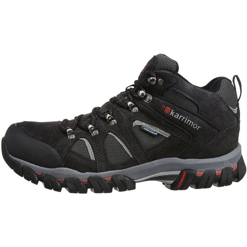 Mens Karrimor Bodmin IV Weathertite Mid Rise Waterproof Hiking Shoes-3