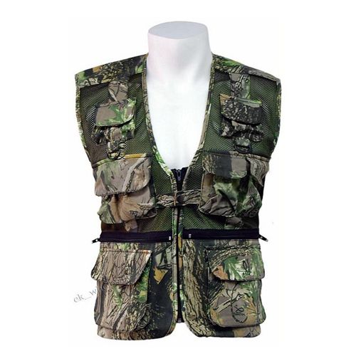 Stormkloth Camouflage Multi Pocket Vest Fishing Threads