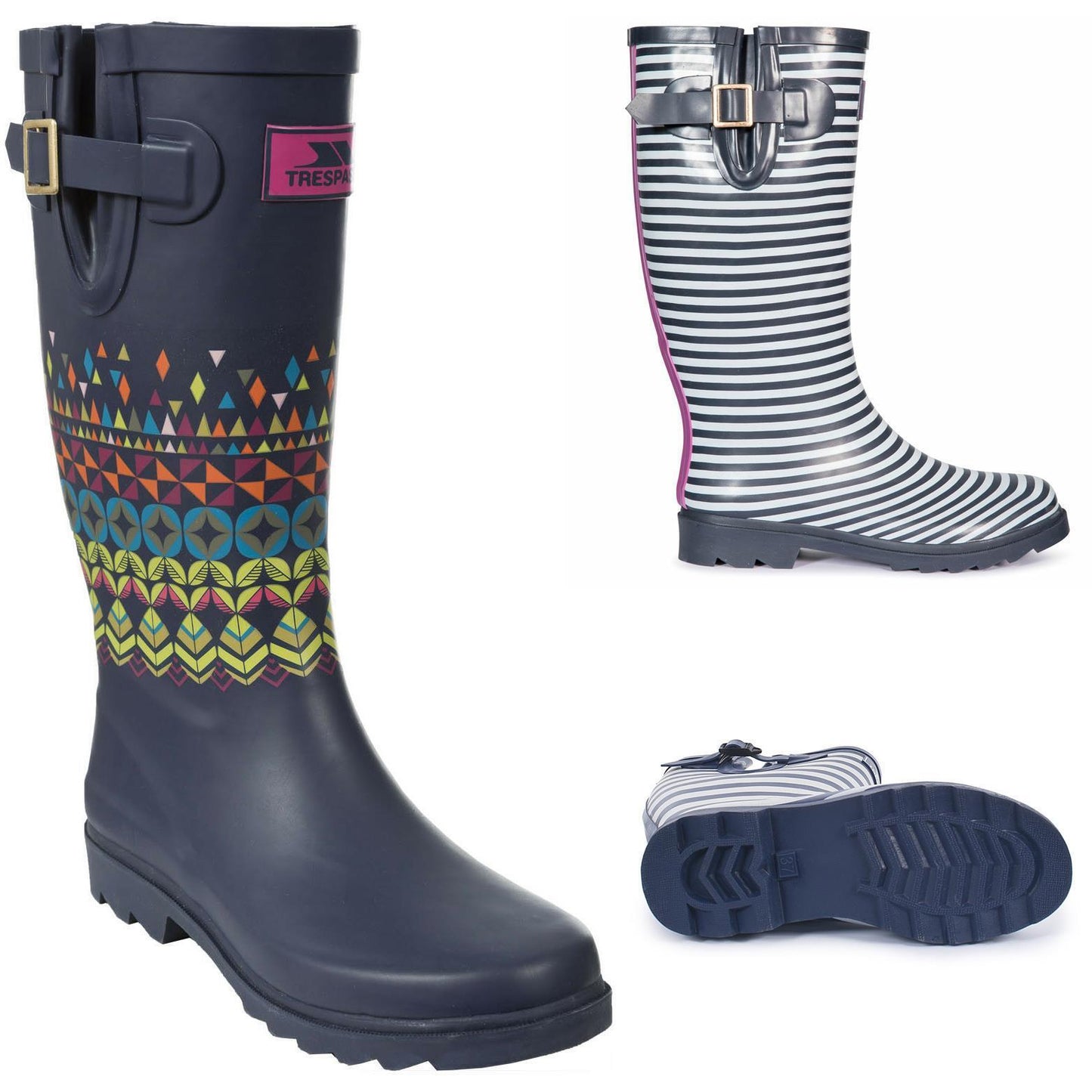 Trespass Samira Ladies Wellington Boots-0