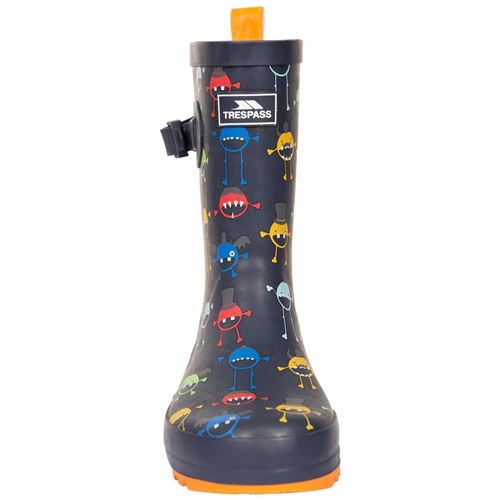 Unisex Kids Trespass Puddle Wellies-4