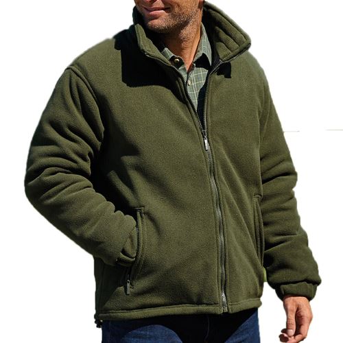 Mens Champion Glen Padded Fleece Jacket-5