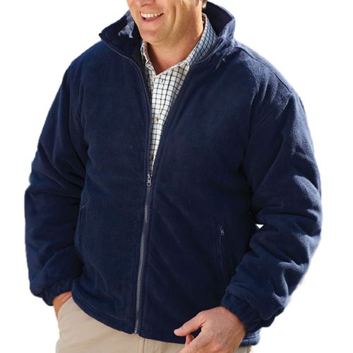 Mens Champion Glen Padded Fleece Jacket-6