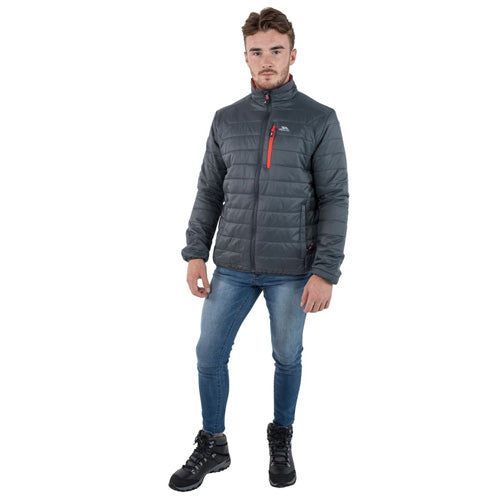 Mens Trespass Norman Quilted Padded Jacket-6