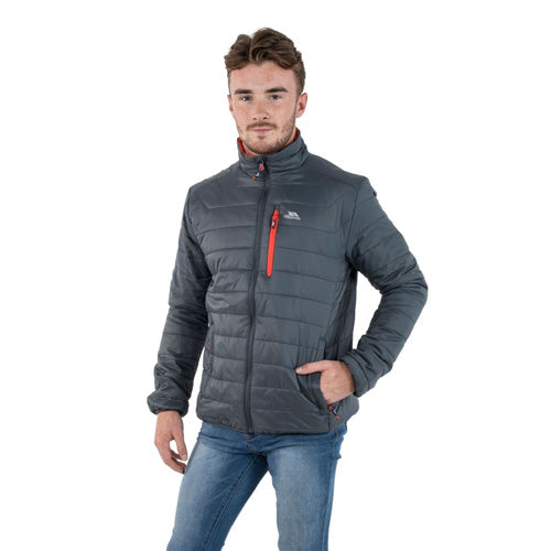 Mens Trespass Norman Quilted Padded Jacket-8